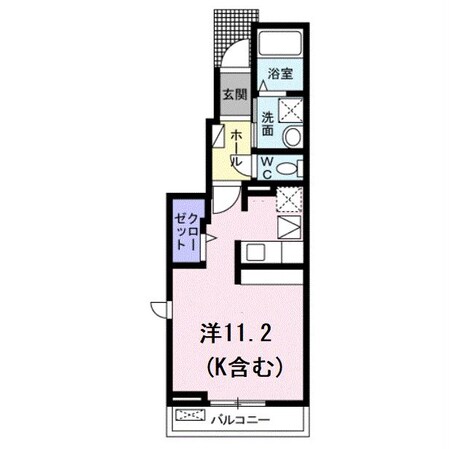 メゾン　秋桜の物件間取画像